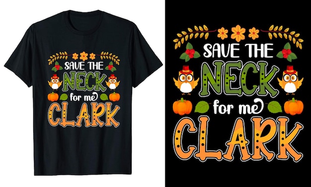 Thanksgiving-typografie-t-shirt-design