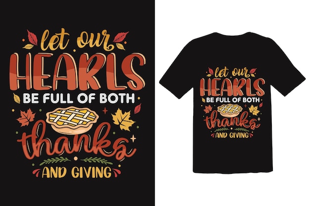 Thanksgiving-typografie, türkei-t-shirt-design-vektor