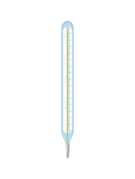 Thermometer-symbol. körpertemperatur messen