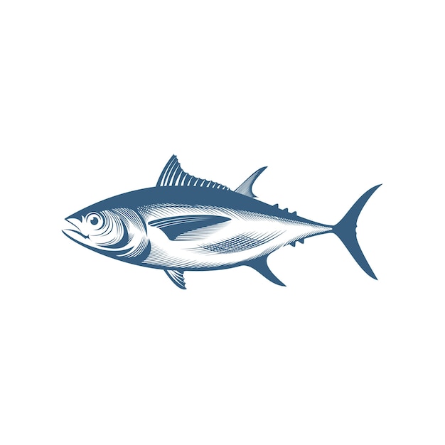 Thunfisch-Illustration