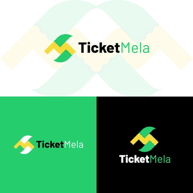 Ticket-Mela-Logo-Design - m-Brief-Logo