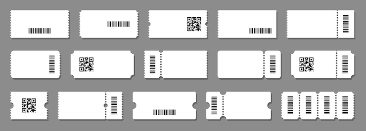 Vektor ticket-symbol leeres ticket-icon-set coupon-icon-set vektor-illustration