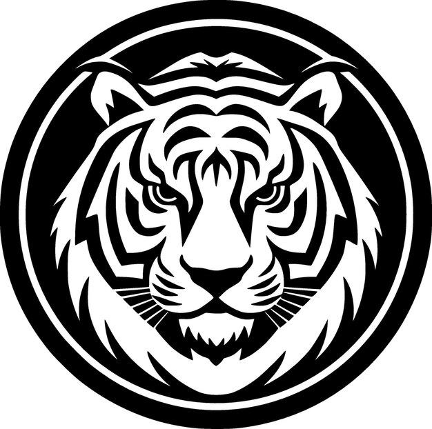 Tiger high quality vector logo vektor-illustration ideal für t-shirt-grafik