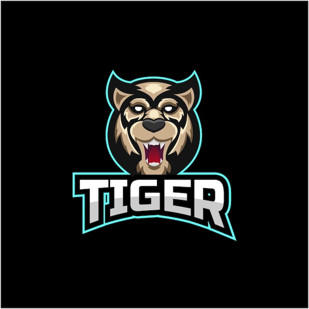 Tiger-illustration-logo-design