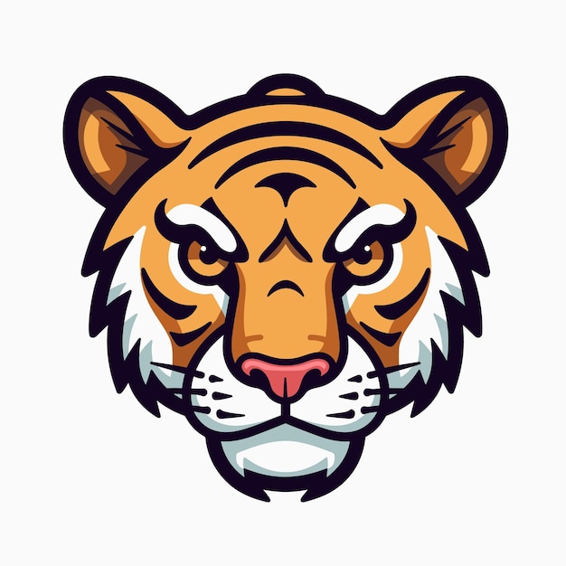 Tiger-logo-vektoraufkleber