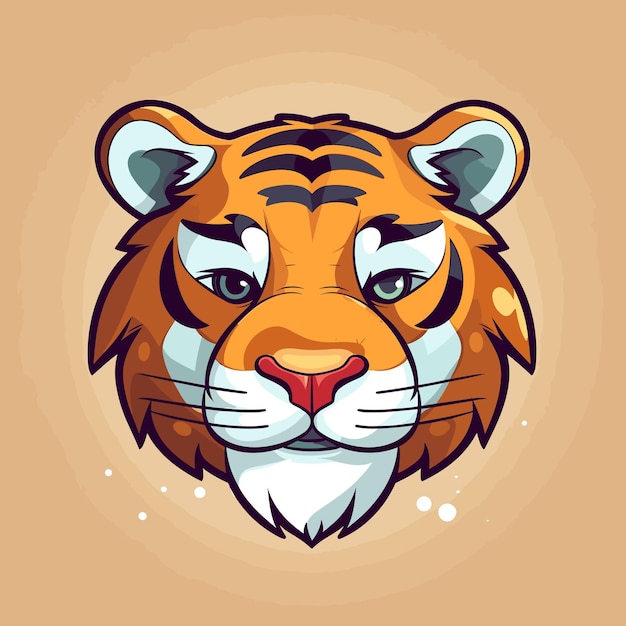 Tiger-logo-vektoraufkleber