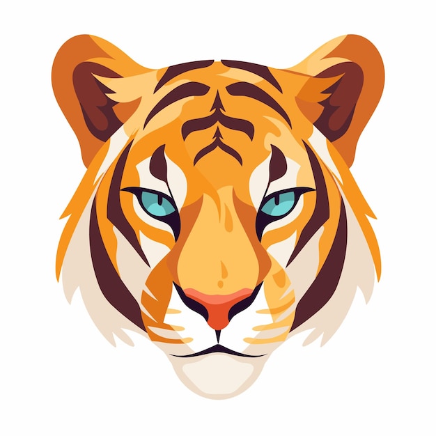 Tiger-logo-vektoraufkleber