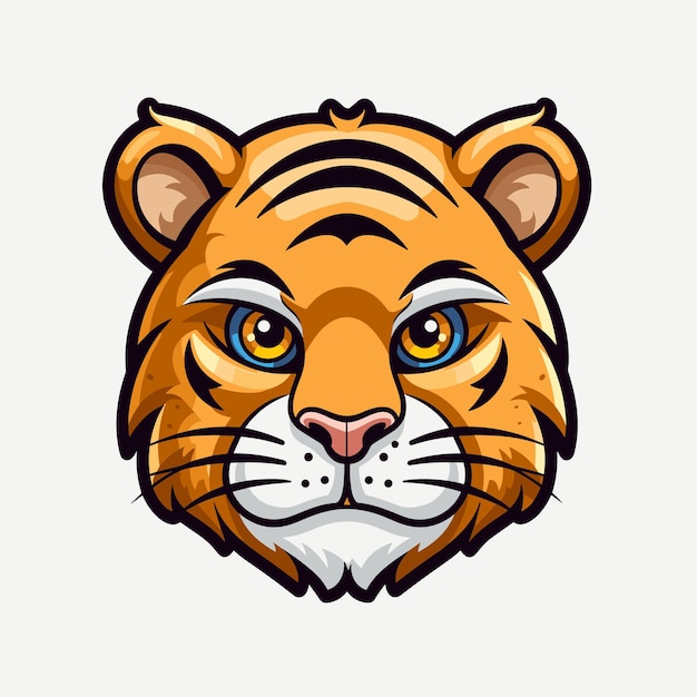 Tiger-logo-vektoraufkleber