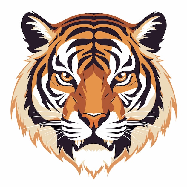 Tiger-logo-vektoraufkleber