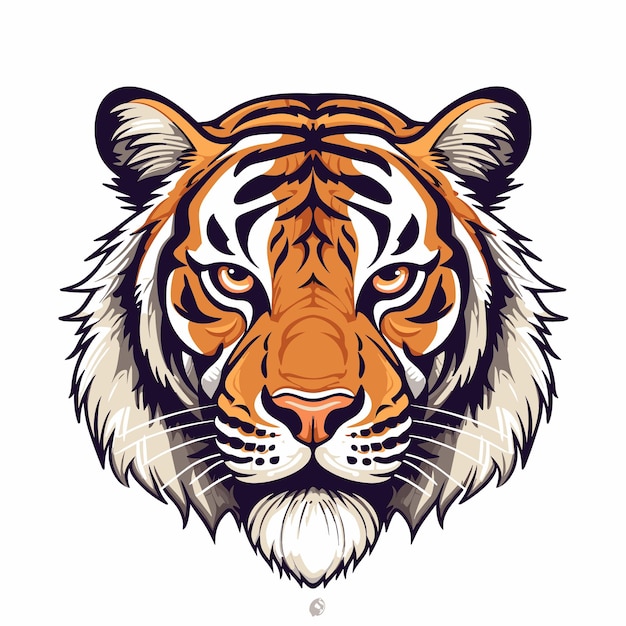 Tiger-logo-vektoraufkleber