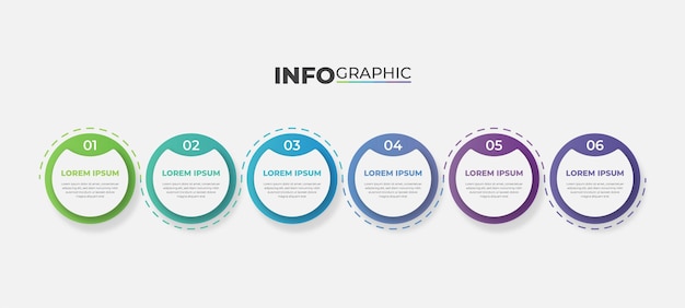 Timeline-infografik-design premium-vektor