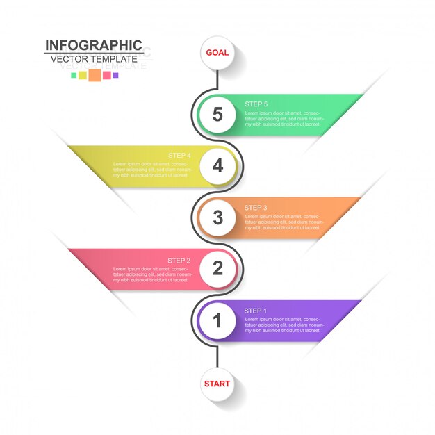 Timeline infografiken design