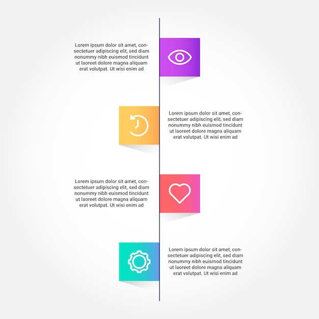 Timeline infographic tempalate