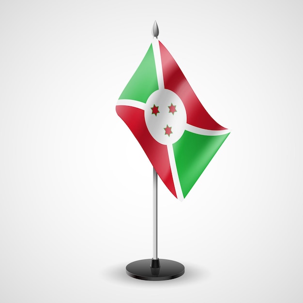 Tischflagge von burundi