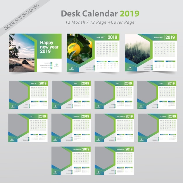 Tischkalender 2019