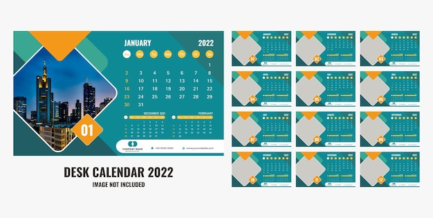 Tischkalender oder planer 2022