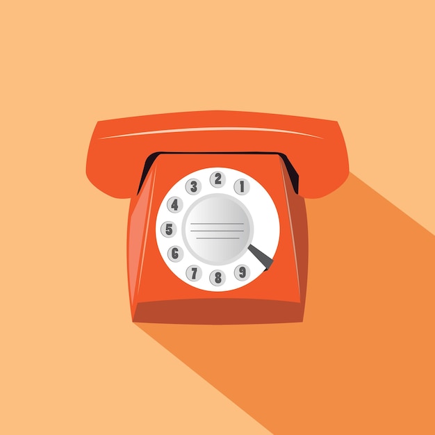 Tischtelefon-Symbol Abbildung
