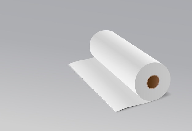 Tissue Long Roll weißes Papier.