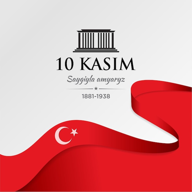 Todestag von mustafa kemal atatürk übersetzt 10 kasim ataturk'u anma gunu 10. november