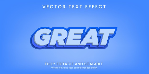 Toller Texteffekt 3D-Stil mit abstraktem Hintergrund editierbar