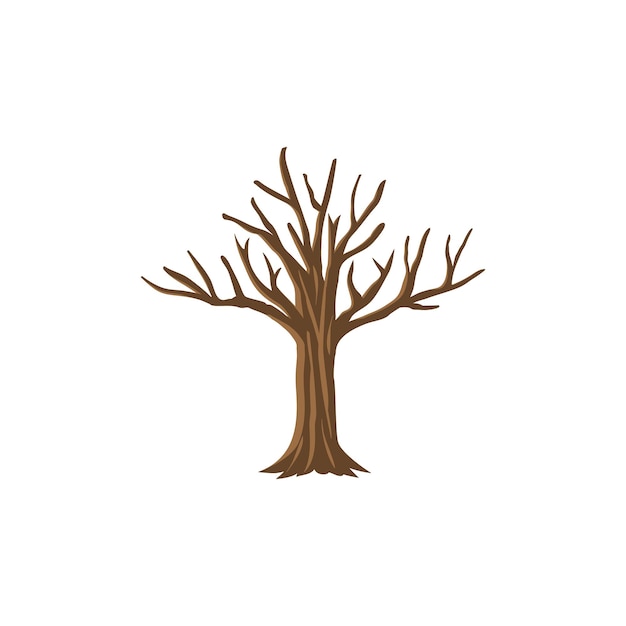 Toter Baum Illustration Clipart-Symbol