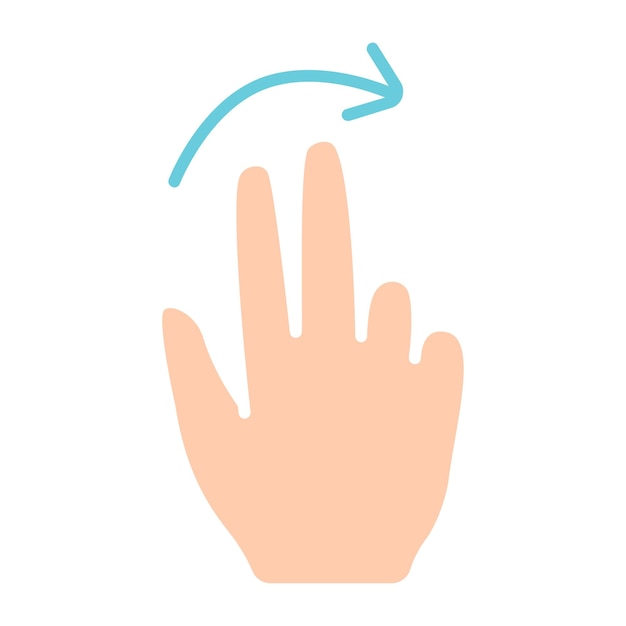 Touchpad-Symbol Zeigefinger Doppelklick Abnahme Zunahme Drehung Drehung Annäherung Drücken Scrolling Klick Pfeil Sensor Drehung Zoom in Bewegung Reaktionszeit x2