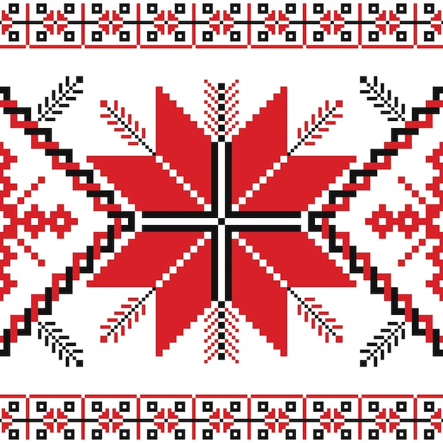 Traditionelle ukrainische Ornamente