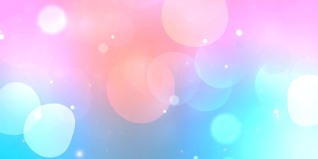 Träumerischer Bokeh-Hintergrund