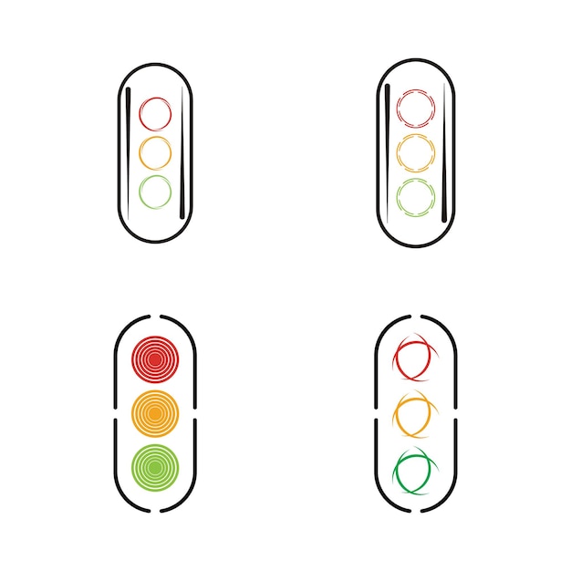 Vektor traffic light