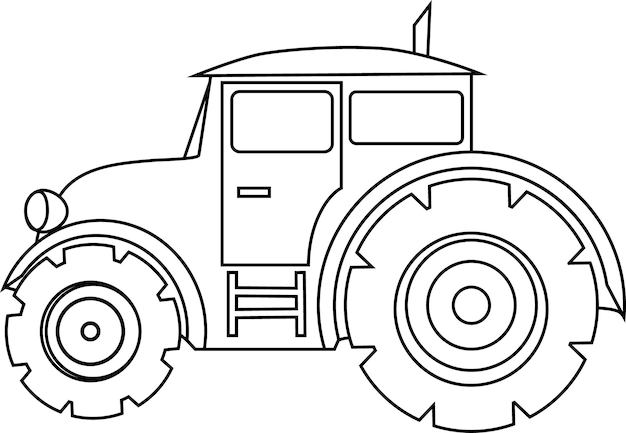 Traktor malbuch