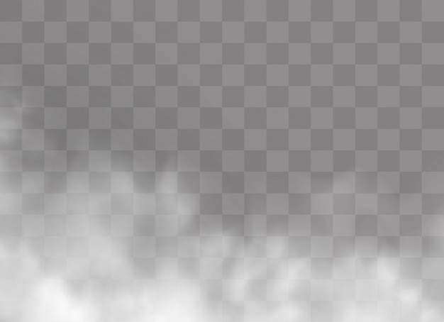 Transparenter Spezialeffekt fällt bei Nebel oder Rauch auf.