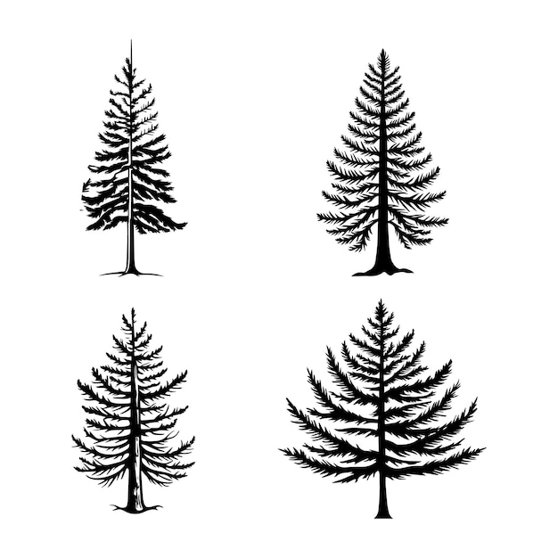 Tree Vector Graphics atemberaubende und hochwertige Designs für Ihre kreativen Projekte