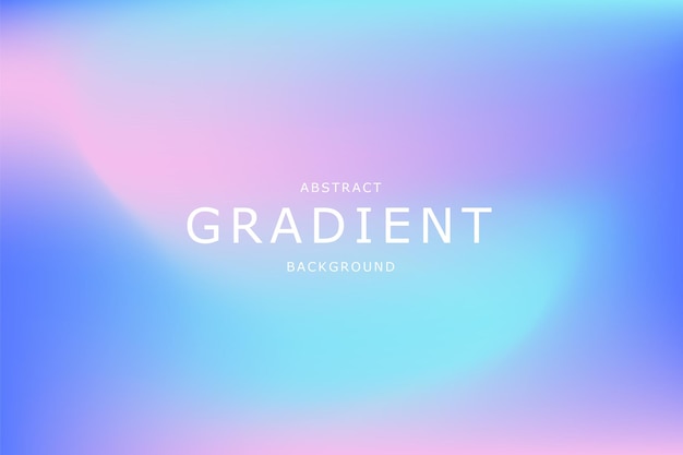 Trendiger Gradient-Hintergrund mit leuchtenden Farben