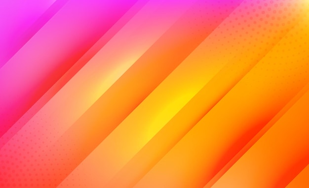 Trendiges verschwommenes abstraktes Banner mit glattem Gradient-Mischvektor