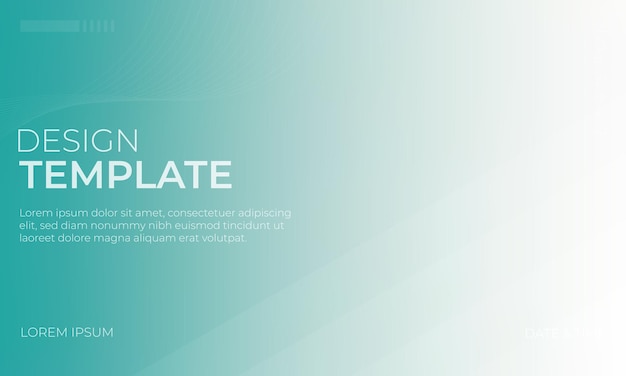 Trendy Grainy Teal und weißes Vektor-Gradient-Textur-Hintergrunddesign