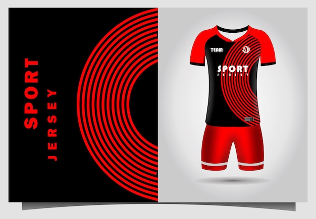 Trikot vorlage sport t-shirt design