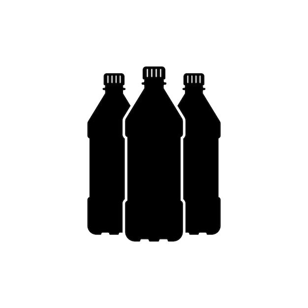 Vektor trinkflasche iconillustration design-vorlage