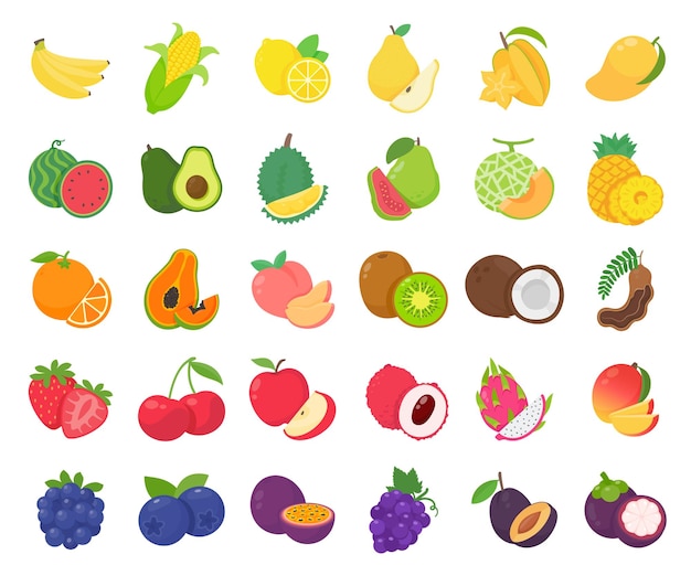 Tropische Früchte Früchte sind reich an Vitaminen Vegetarische Ernährung für die Gesundheitsvorsorge
