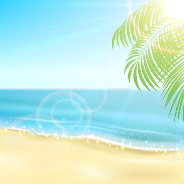 tropischen Hintergrund