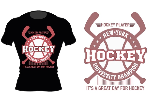 Vektor tshirt für hockeyspieler eishockey-shirt