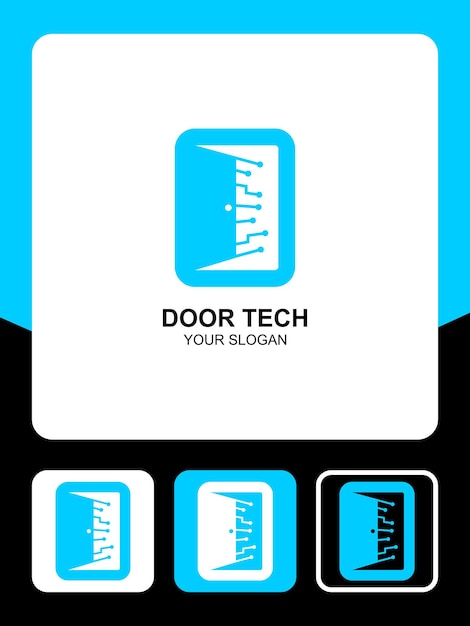 Tür-tech-logo-design und symbole