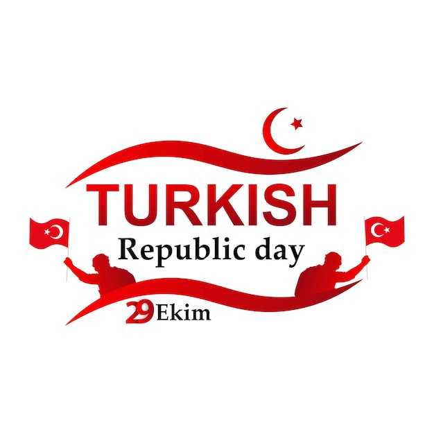 Türkischer republiktag 29. oktober