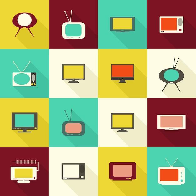 TV-Flachsymbol