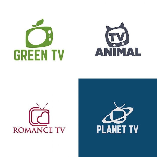 Tv logo design