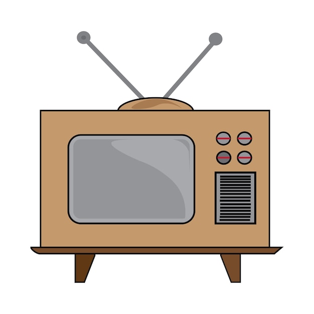 Tv-symbol-logo-vektor-design-vorlage