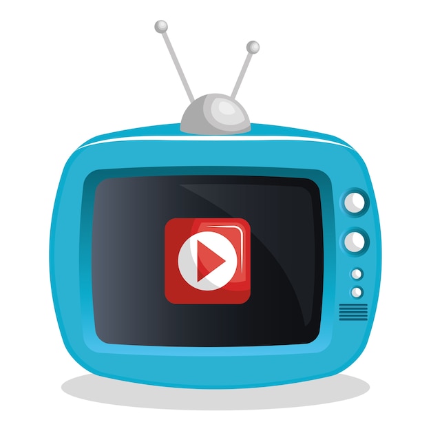 Tv-video spielen live-streaming