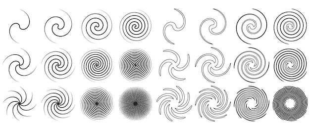 Twist-line-effekt-vektor-illustration
