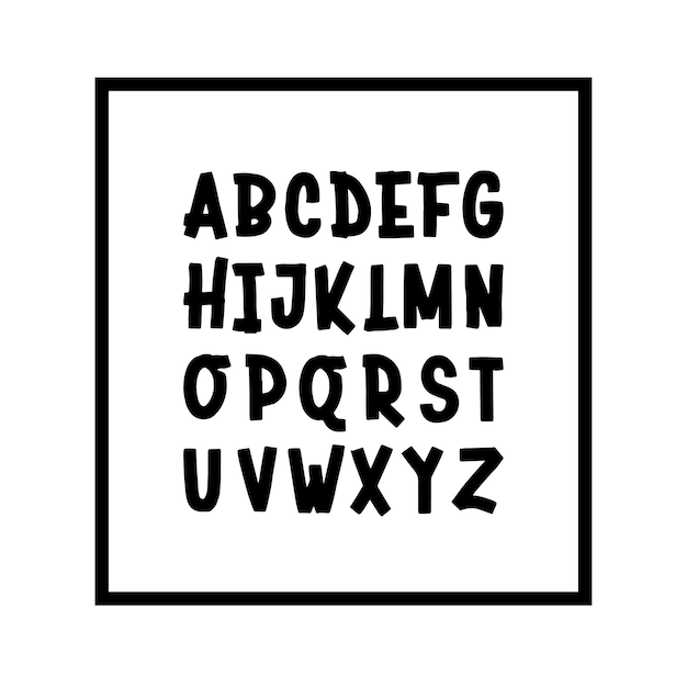 Vektor typografie-alphabet-logo-schriftart