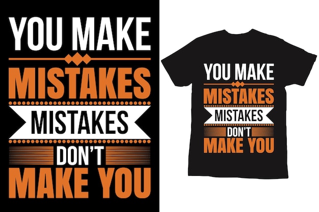 Typografie-T-Shirt-Design