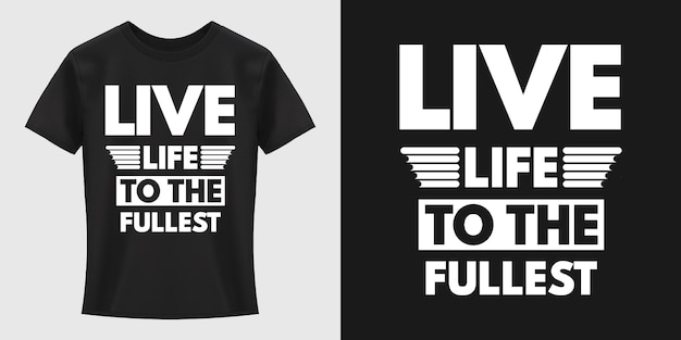 Typografie T-Shirt Design